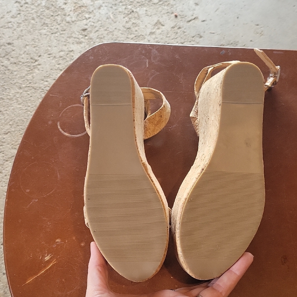 Call It Spring Beige Wedges - Picture 3 of 5